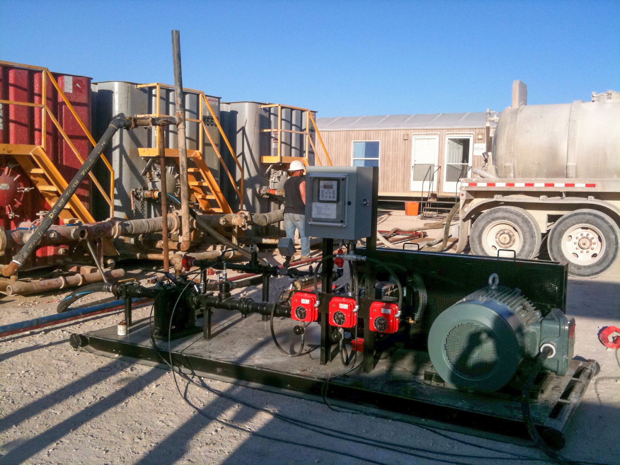 Frac Fluid Recovery setup 2