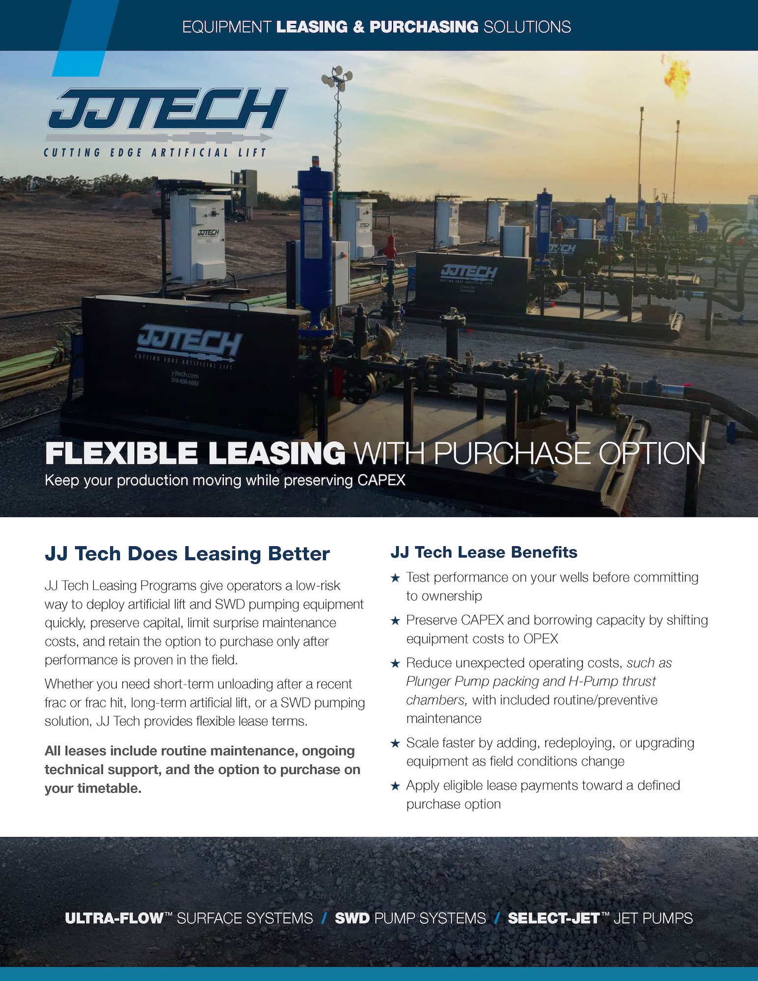 Leasing & Purchasing Brochure